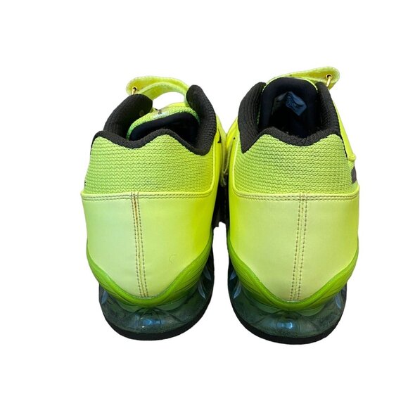 Nike Romaleos 2 Weightlifting Shoes Mens Size 18 Volt  476927-700 Mint Condition - Picture 6 of 11